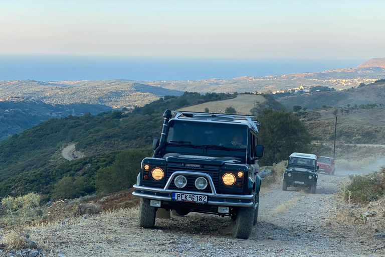 Georgioupoli: safari di 1 giorno in Land RoverTour con prelievo dalla zona di Kalyves e Almyrida