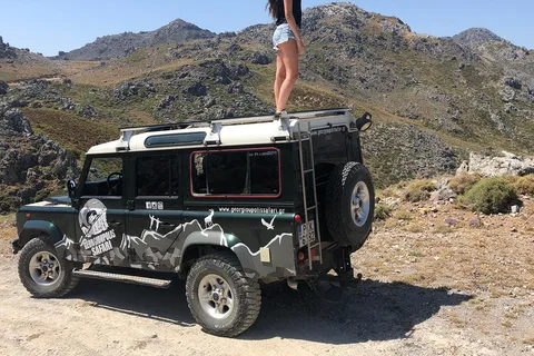 Georgioupolis kokopäivän Land Rover Safari kokemus