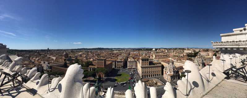 Rome : ascenseur panoramique en verre avec application audio