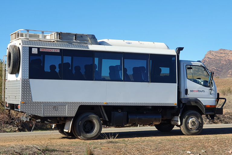 Von Adelaide aus: 3-tägige Flinders Ranges Kleingruppen-Öko-SafariEinzelne Standard-Motel-Einheit