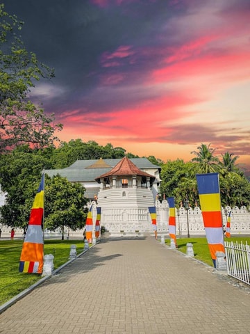 Privé transfer van Sigiriya naar Kandy met een comfortabele auto of bestelbus