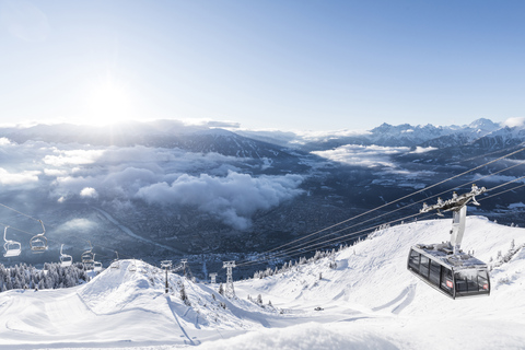 Top of Innsbruck: Ticket für die Hin- und Rückfahrt mit der SeilbahnTop of Innsbruck: Gipfelerlebnis