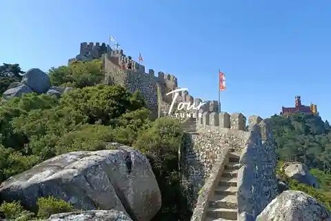 Sintra: Palácio da Pena. Castelo dos Mouros. Cabo da Roca e Cascais