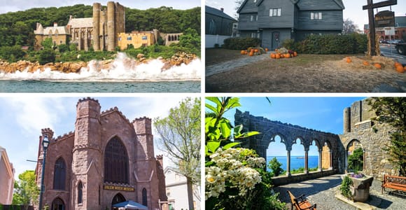 Von Boston aus: Halbtägiger Ausflug nach Salem und zum Hammond Castle