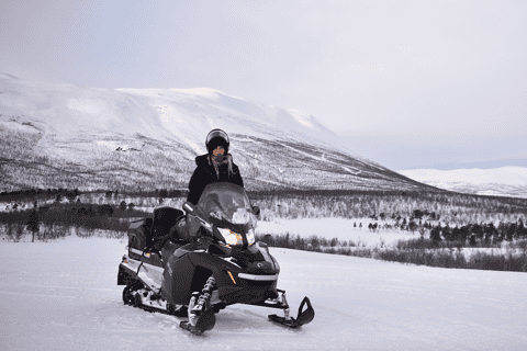 Abisko: 4-Hour Snowmobile Tour with Lunch