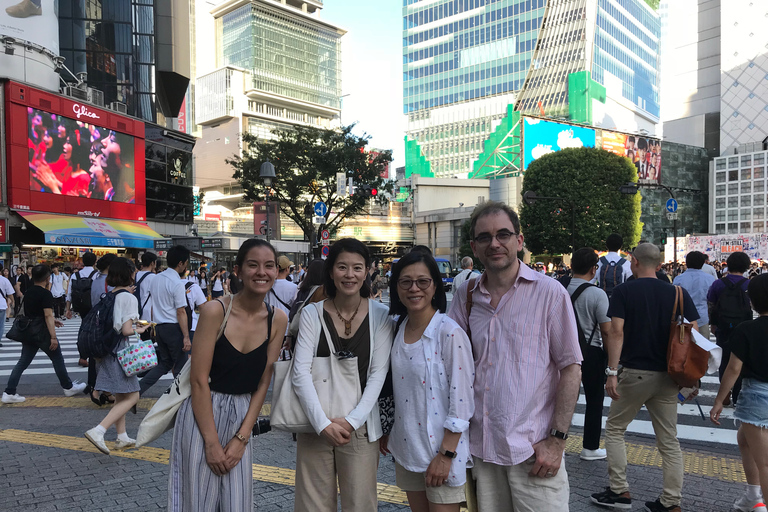 Shibuya et Harajuku : Visite privée des joyaux cachés et des points fortsVisite de 3 heures