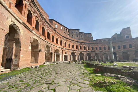 Rom: Trajan Markets Upplevelse med Multimedia VideoRom: Trajanmarknaden Upplevelse med multimediavideo