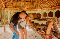 Cozumel, algemene ingang van Mayan Bee Sanctuary - Housity