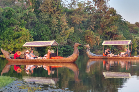 Angkor Bike tour & Gondola Sunset Boat w/ Drinks & Snack Angkor Bike tour & Gondola Sunset Boat w/ Drinks & Snack