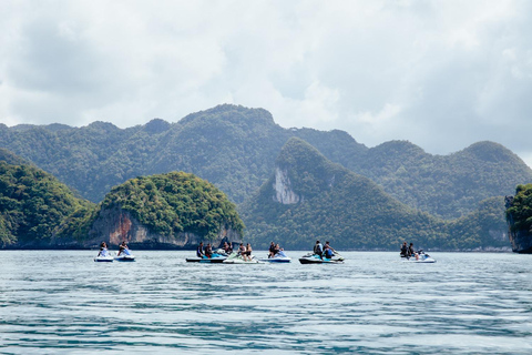 Pacchetto oro Mangrove Jet Ski Tour Video gratuito con droneOpzione moto d&#039;acqua a doppio pilota