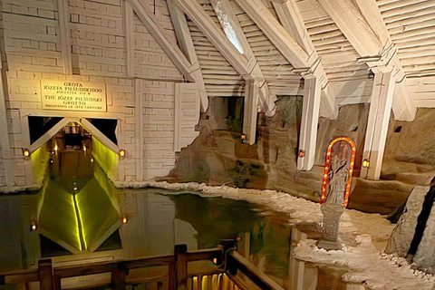 克拉科夫：维利奇卡盐矿导览游（含门票）盐矿英语导览游（含酒店接送）