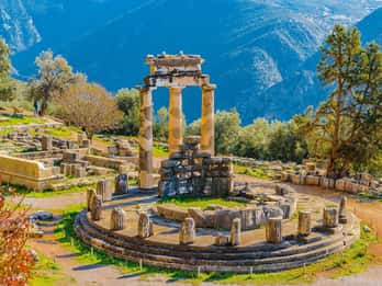 Au départ d'Athènes : Excursion privée d'une journée à Delphes et aux Thermopyles