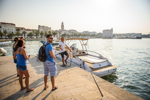 Split en Trogir: privérondvaart door Hvar en Red RocksBoottocht vanuit Split