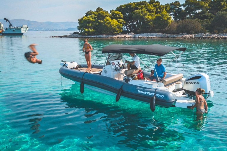 Adriatica Tour: Blue Lagoon et Solta de Trogir ou SplitDe Split