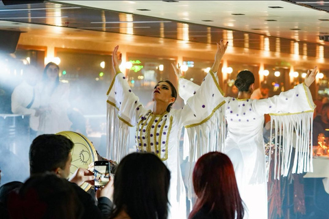 Istanbul:New Year's Eve Bosphorus Cruise with Dinner & Shows Window-Side Private Table For 2 w/hotel pickup and drop off