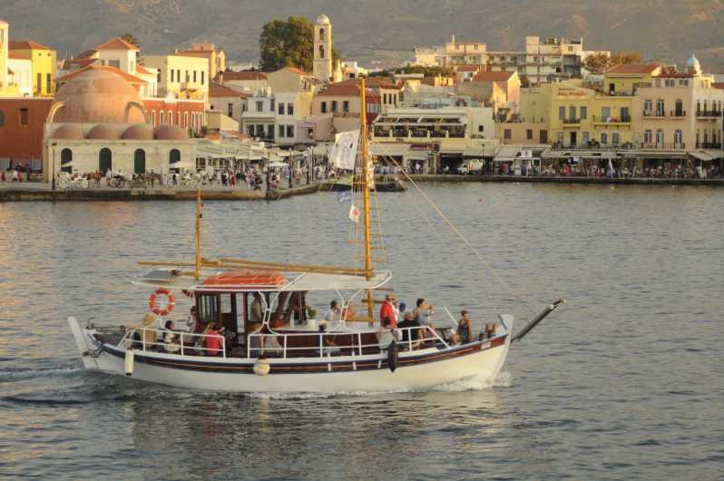 Chania: Boat Cruise to Agioi Theodoroi and Lazaretta Island