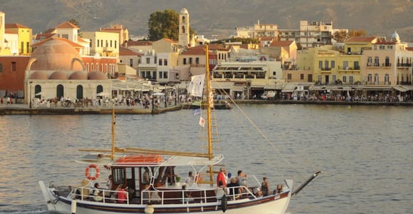 Chania: Boat Cruise to Agioi Theodoroi and Lazaretta Island