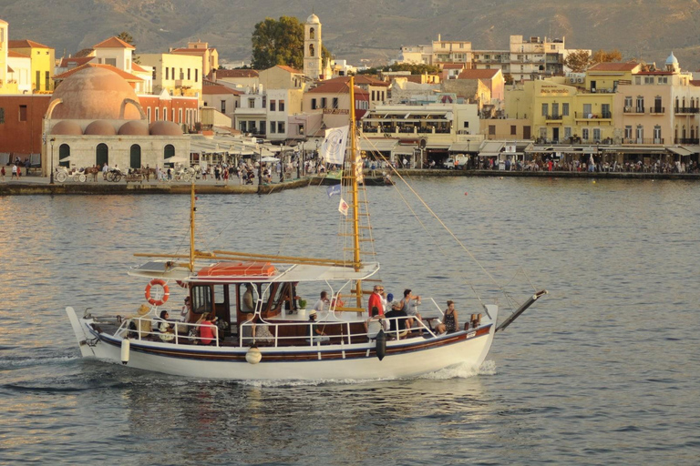 Chania: Boat Cruise to Agioi Theodoroi and Lazaretta Island