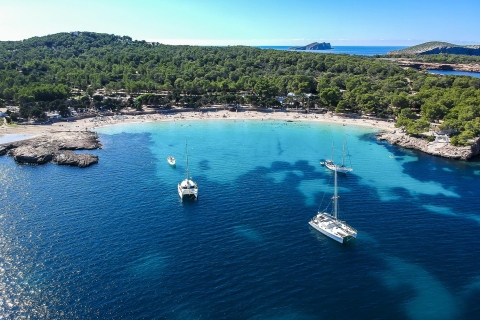 Ibiza: tour con barco, playa y cuevasTour compartido