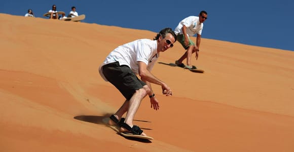 From Agadir: Timlaline Dunes and Sandboarding Tour