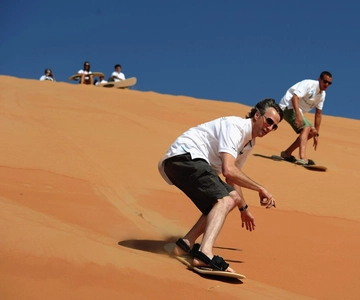 From Agadir: Timlaline Dunes and Sandboarding Tour