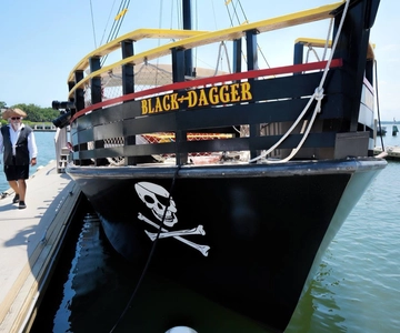 Hilton Head Island: crociera dei pirati sul pugnale nero
