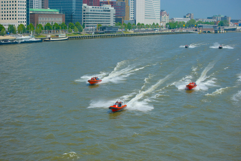 Rotterdam: privévaart op de Maas in een speedboot