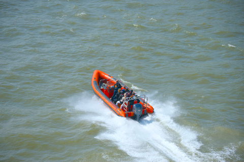 Rotterdam: privévaart op de Maas in een speedboot