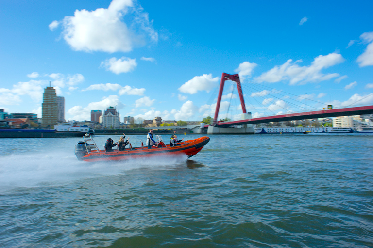 Rotterdam: Prywatny rejs łodzią motorową po rzece Maas