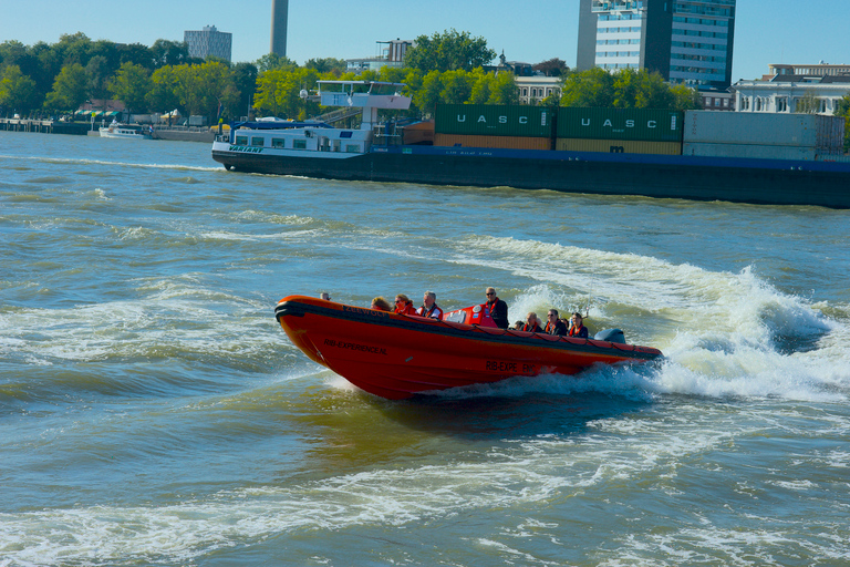 Rotterdam: Prywatny rejs łodzią motorową po rzece Maas