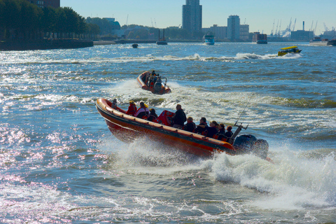 Rotterdam: Prywatny rejs łodzią motorową po rzece Maas