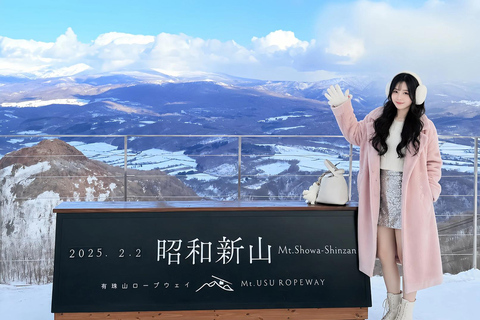 Sapporo: Lake Shikotsu Ice Festival, Noboribetsu & Lake Toya Private Sightseeing Tours