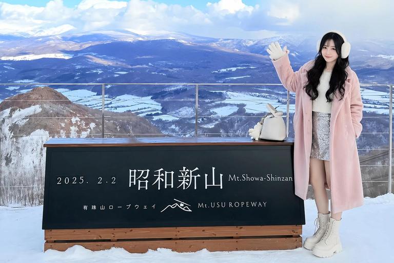 Sapporo: Lake Shikotsu Ice Festival, Noboribetsu & Lake Toya Private Sightseeing Tours