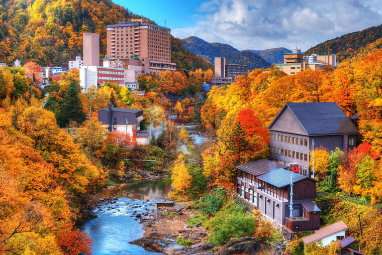 Hoheikyo Gorge, Jozankei, Lake Toya & Showa Shinzan Day Tour