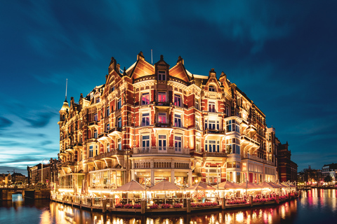 Amsterdam : croisière privée romantique sur les canaux de nuit