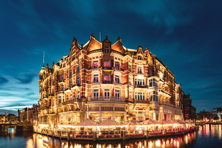 Amsterdam : croisière privée romantique sur les canaux de nuit