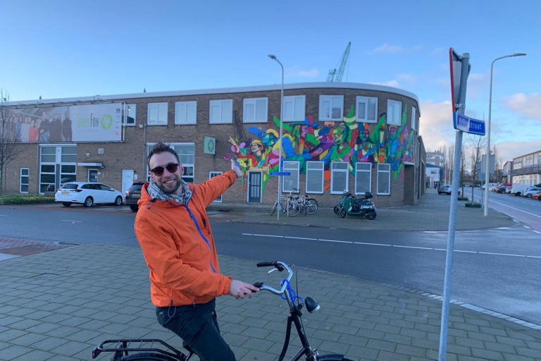 La Haya: Recorrido guiado en bicicleta de 2,5 horas por el arte callejeroLa Haya: Visita guiada de 2 horas en bicicleta por el arte callejero