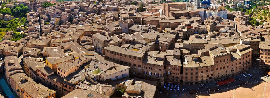Au départ de Livourne : excursion d'une journée à Sienne et Chianti avec dégustation de vins