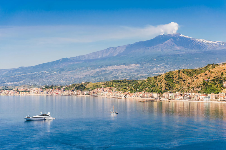 Excursion en bord de mer à Messine : voyage privé à Taormina et à l'EtnaTour d'Italie