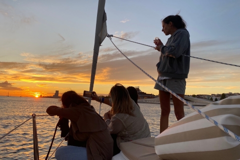 Lisbon: Private Tagus River Sunset Cruise on a Luxury Boat
