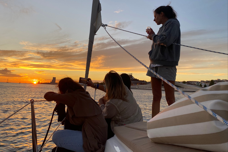 Lisbon: Private Tagus River Sunset Cruise on a Luxury Boat