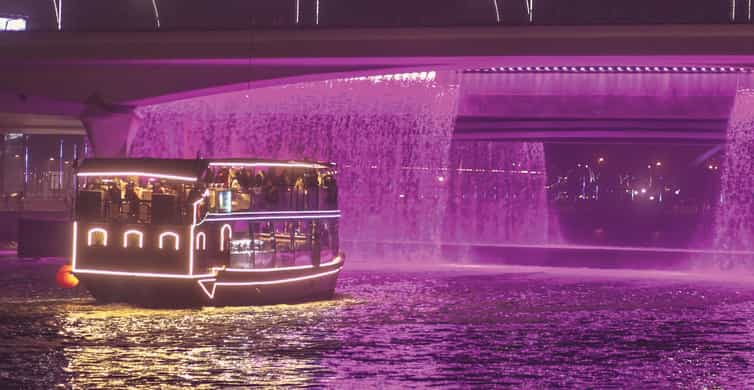 Dubai Luxury Canal Dinner Cruise With Optional Transfers Getyourguide