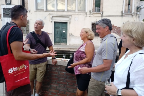 Venetië: wijnproeverij en foodtour met kleine groepen met een local