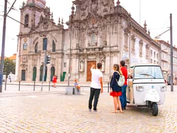 Desde Leixões: Tour Privado en Tuk Tuk por el Centro Histórico de Oporto