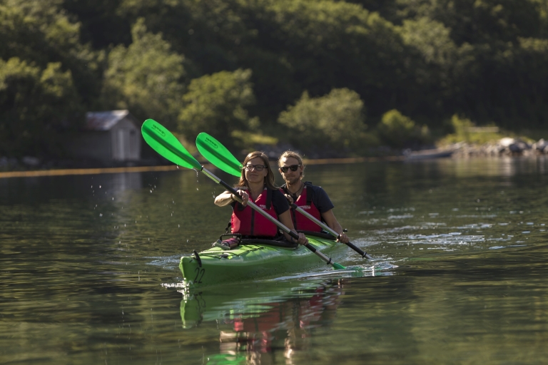 Geiranger : Visite guidée en kayak dans le fjord de Geiranger