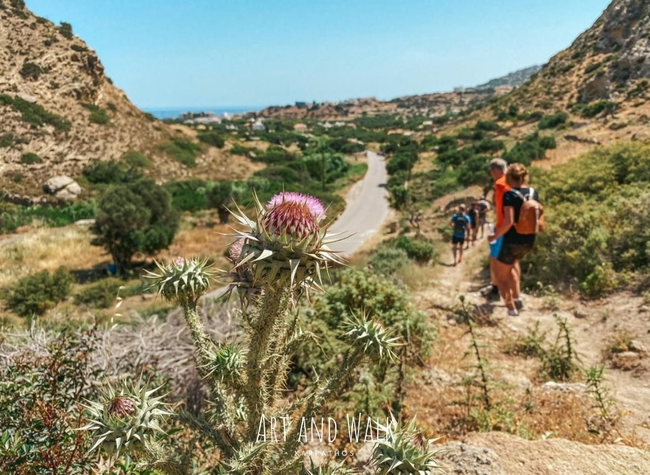 Karpathos: Leichte geführte Natur- und Kulturwanderung in Pigadia