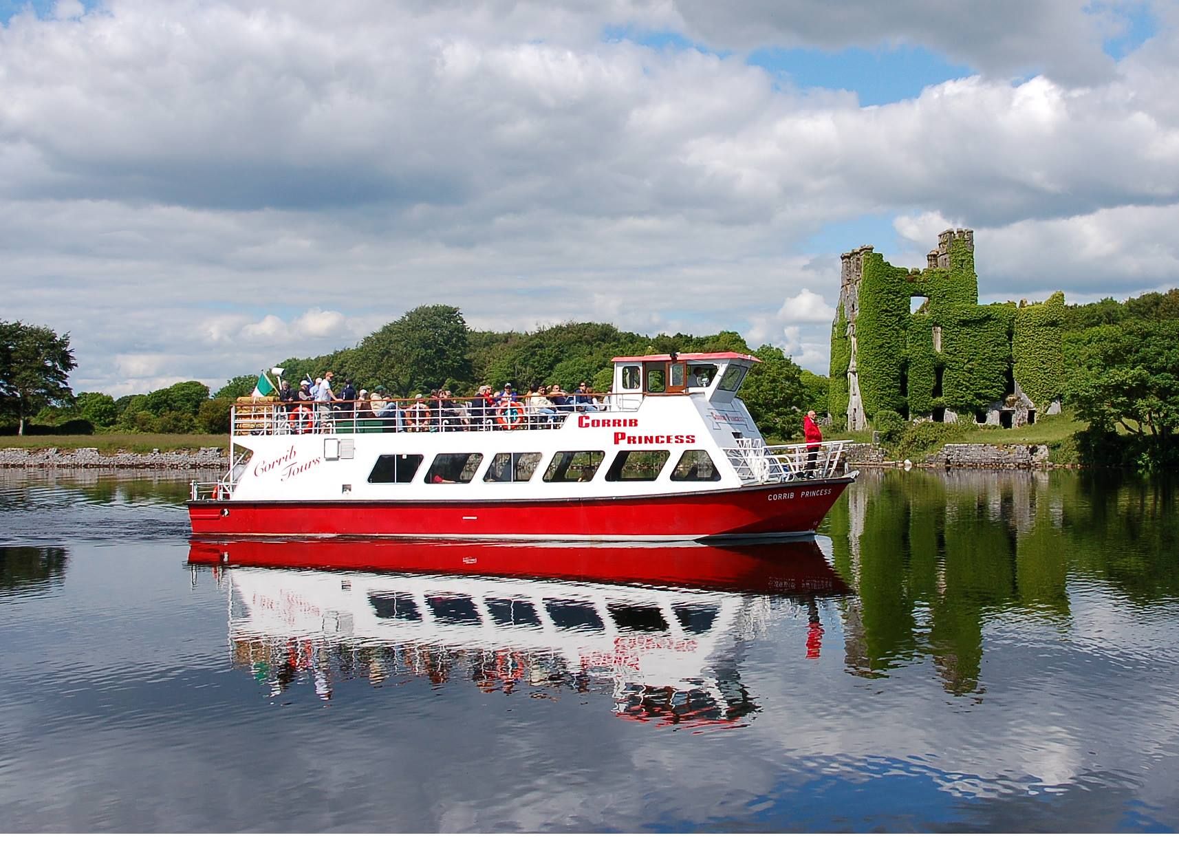 Galway: Bootsfahrt auf dem Corrib River und dem Lough Corrib