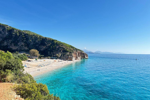 Golem/Durrës/Tirana :Gjipe Beach and Canyon Premium Day Trip Off-Road Experience : Gjipe Beach and Canyon Day Trip