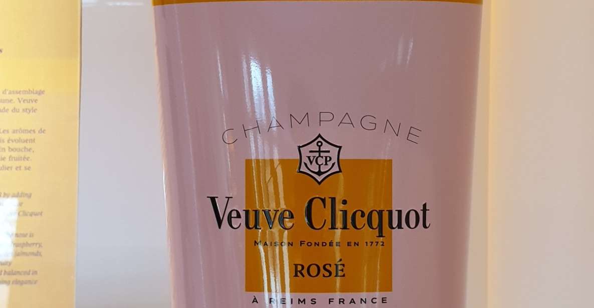 Champagne small group Tour from Paris, Veuve Clicquot and family