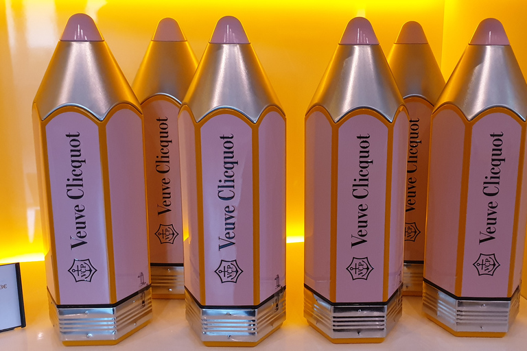 Reims: Veuve, Taittinger and Pommery cellars and tastings